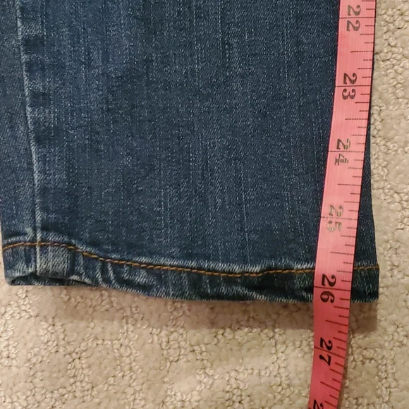 NWOT WHBM High Rise Skinny Crop Jeans Size 4 - Picture 3 of 6